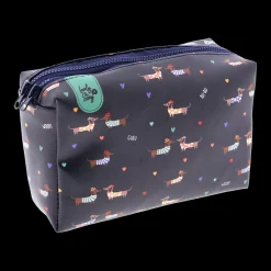 New Aurea Necessaire com Dois Fechos - Blue Guau