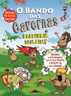 Booksmile O Bando das Cavernas - Balbúrdia sem Fim! de Nuno Caravela