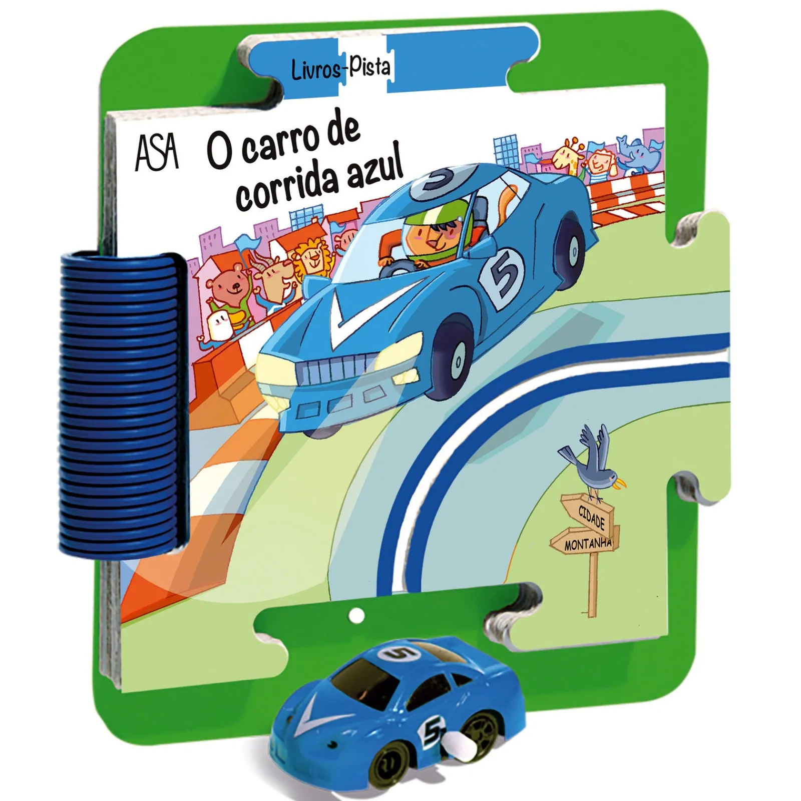 Asa O Carro de Corrida Azul de Giovanna Mantegazza e Stefano Tognetti