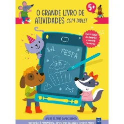 Yoyo O Grande Livro de Atividades com Tablet - Iniciação à Matemática e Primeiras Palavras 5+ de BOOKS