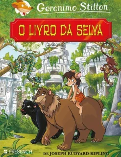 Hot Presença O Livro da Selva de Joseph Rudyard Kipling de Geronimo Stilton
