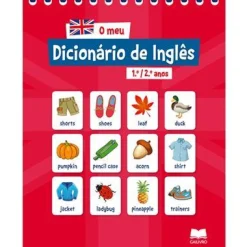 Edições Gailivro O Meu Dicionário de Inglês 1.º e 2.º Anos
