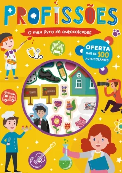 Online Livros Mch O Meu Livro Autocolantes - Profissões
