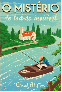 Oficina Do Livro O Mistério do Ladrão Invisível de Enid Blyton - Mistéio N.º 8