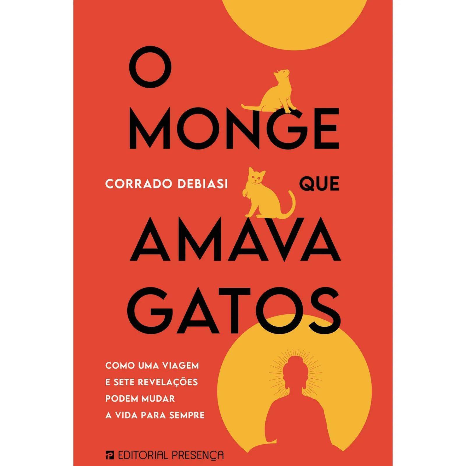 Presença O Monge que Amava Gatos de Corrado Debiasi