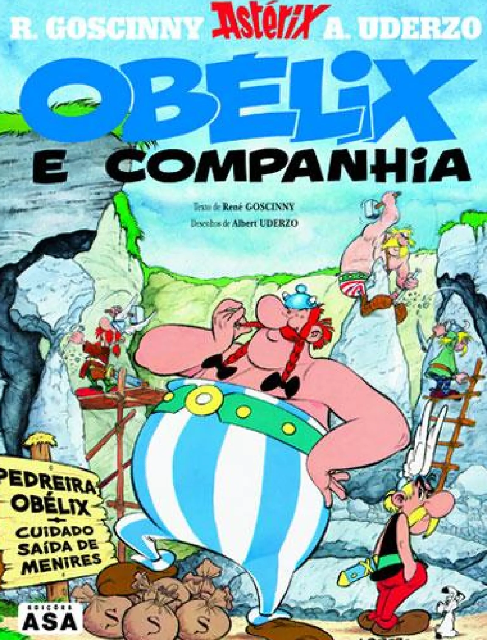Asa Obélix e Companhia (volume 23) de René Goscinny e Albert Uderzo