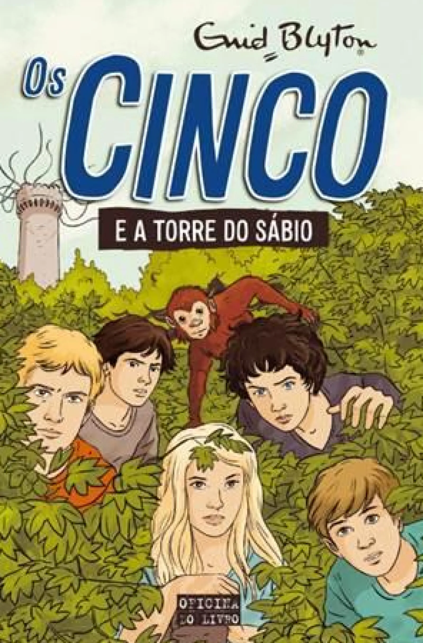 Oficina Do Livro Os Cinco e a Torre do Sábio de Enid Blyton Volume 21
