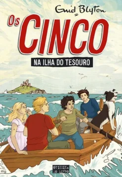 Oficina Do Livro Os Cinco na Ilha do Tesouro de Enid Blyton - Volume 1