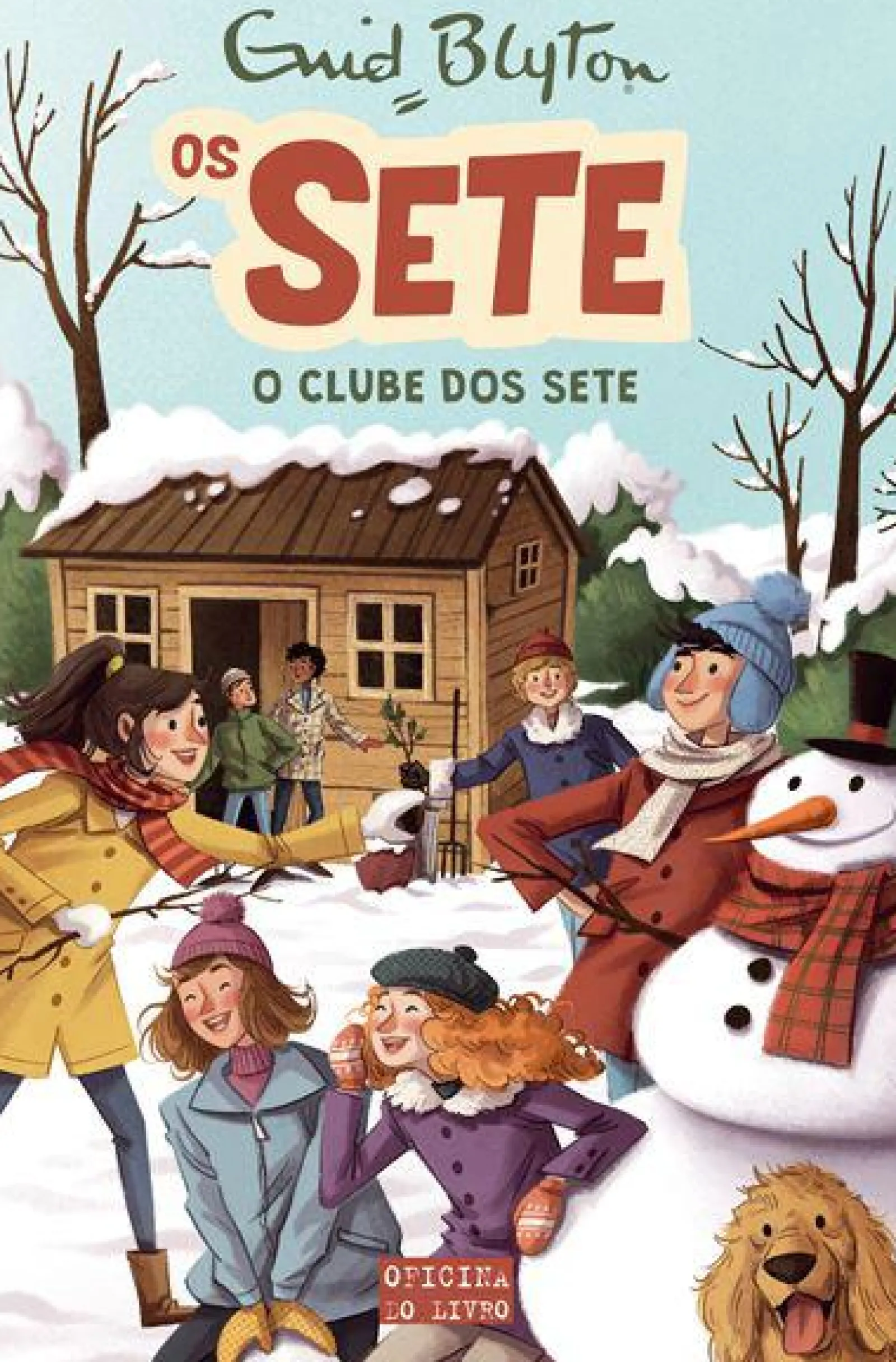 New Oficina Livro Os Sete Nº 1 - o Clube dos Sete de Enid Blyton