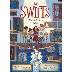 Nuvem De Letras Os Swifts - uma Galeria de Patifes de Beth Lincoln