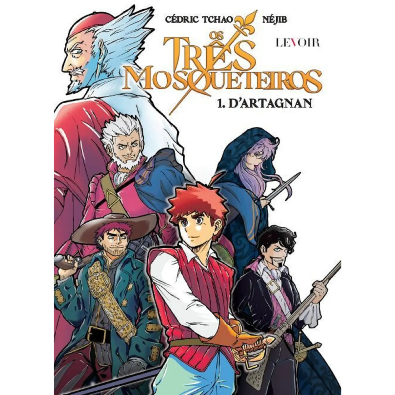 Levoir Os Três Mosqueteiros Nº 1 - D'Artagnan de Alexandre Dumas e Néjib