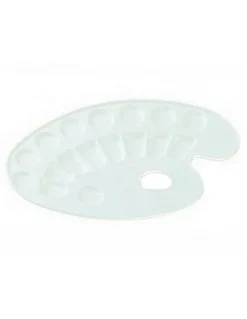 New Talens Paleta Plástico Oval 24.5 x 15 Art Creation