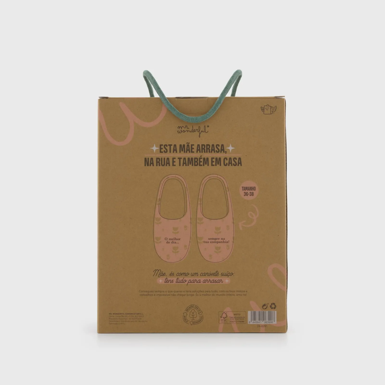 Mr. Wonderful Pantufas 36-38 - O Melhor Do Dia