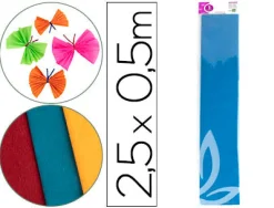 Liderpapel Papel Crepe 50* Azul