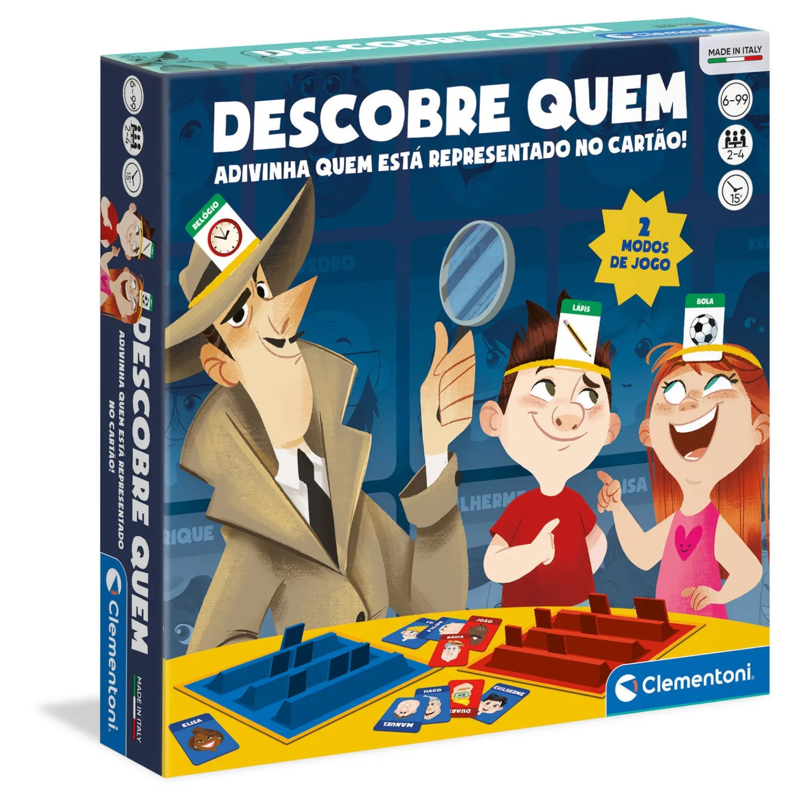 Clementoni Party Games - Descobre Quem