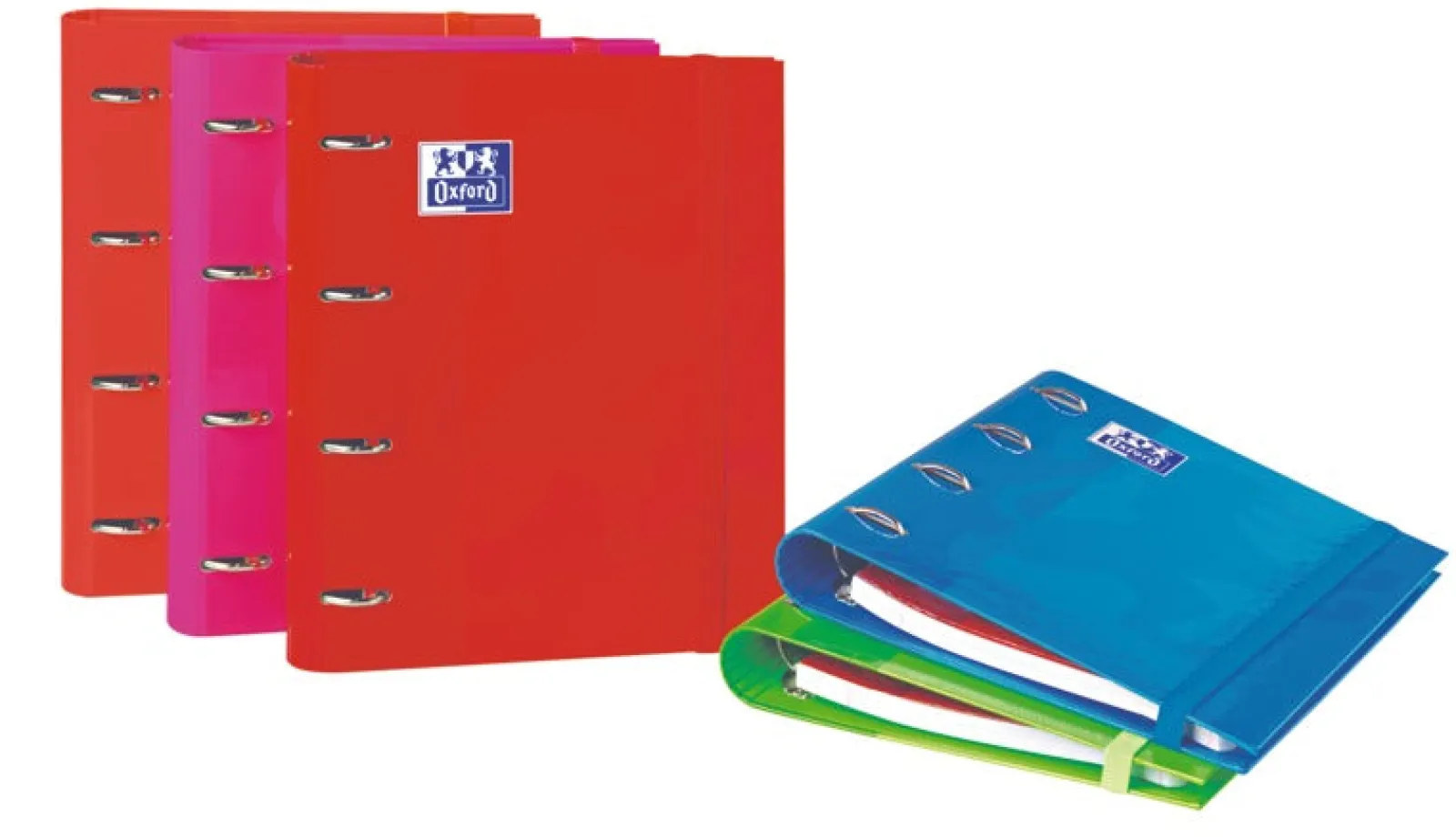 New Oxford Pasta A4 Lombada Estreita com Elástico e 100 Folhas (artigo sortido)