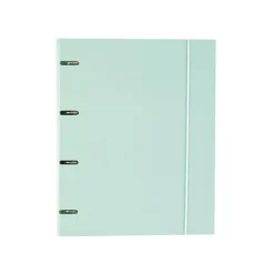 Discount Note! Pasta A4 Lombada Estreita com Elástico 100 Folhas e 5 Separadores Pastel (artigo sortido)