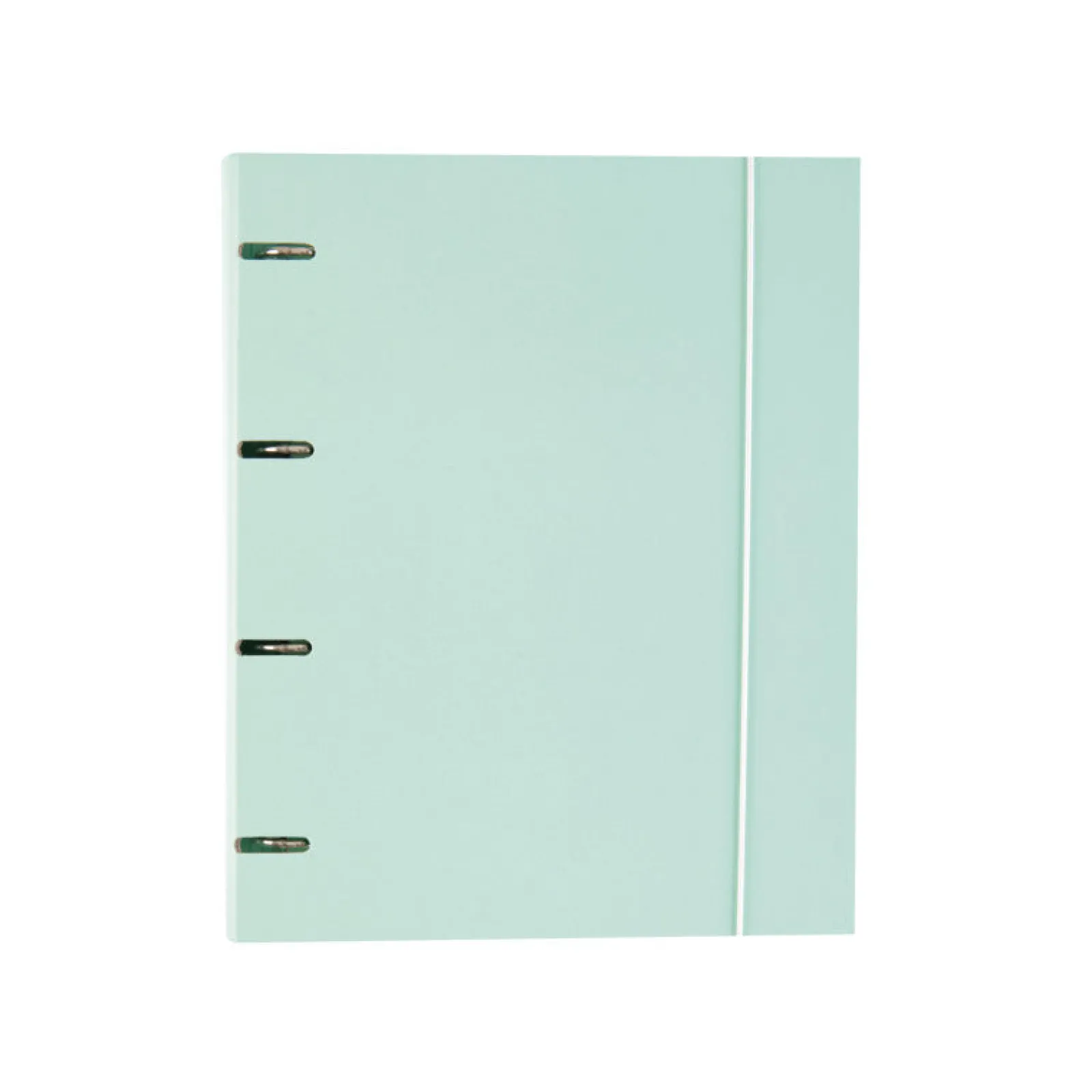 Discount Note! Pasta A4 Lombada Estreita com Elástico 100 Folhas e 5 Separadores Pastel (artigo sortido)