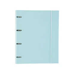 Discount Note! Pasta A4 Lombada Estreita com Elástico 100 Folhas e 5 Separadores Pastel (artigo sortido)