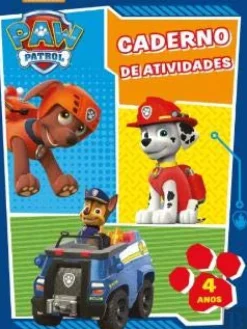 Nuvem De Letras Patrulha Pata de Nickelodeon - Caderno de Atividade 4 Anos (3ª Edição)