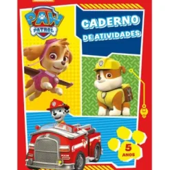 Nuvem De Letras Patrulha Pata de Nickelodeon - Caderno de Atividade 5 Anos (3ª Edição)