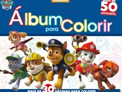 Hot Nuvem De Letras Patrulha Pata Álbum para Colorir de Nickelodeon - N.º 16
