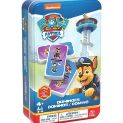 Paw Patrol Dominó Caixa De Metal