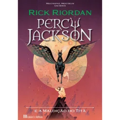 Casa Das Letras Percy Jackson e a Maldição do Titã de Rick Riordan - Livro 3
