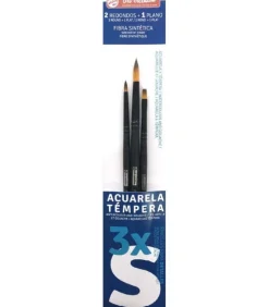 New Talens Pincéis S Aguarela/Témpera 3 unidades