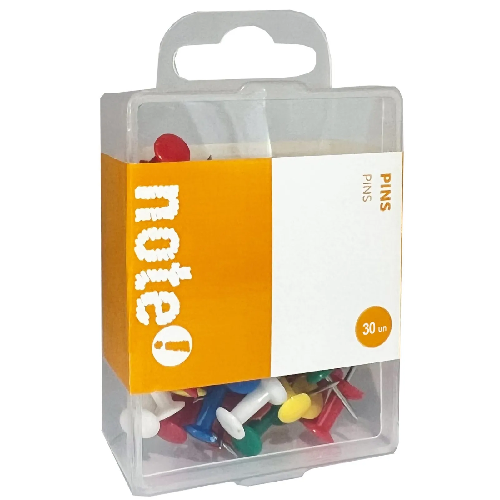 Note! Pins Coloridos 30 unidades