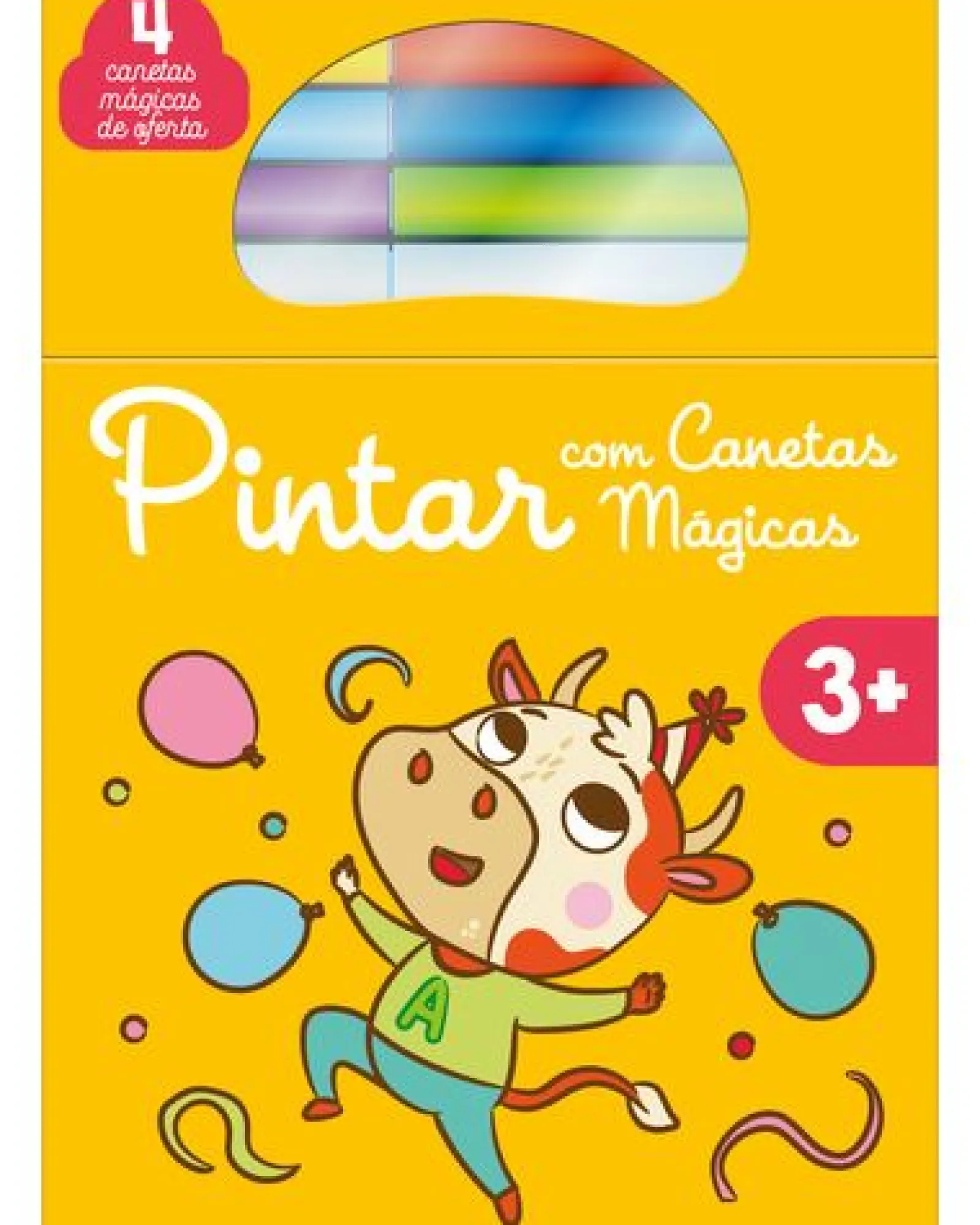 Yoyo Pintar com Canetas Mágicas - Amarelo 3+