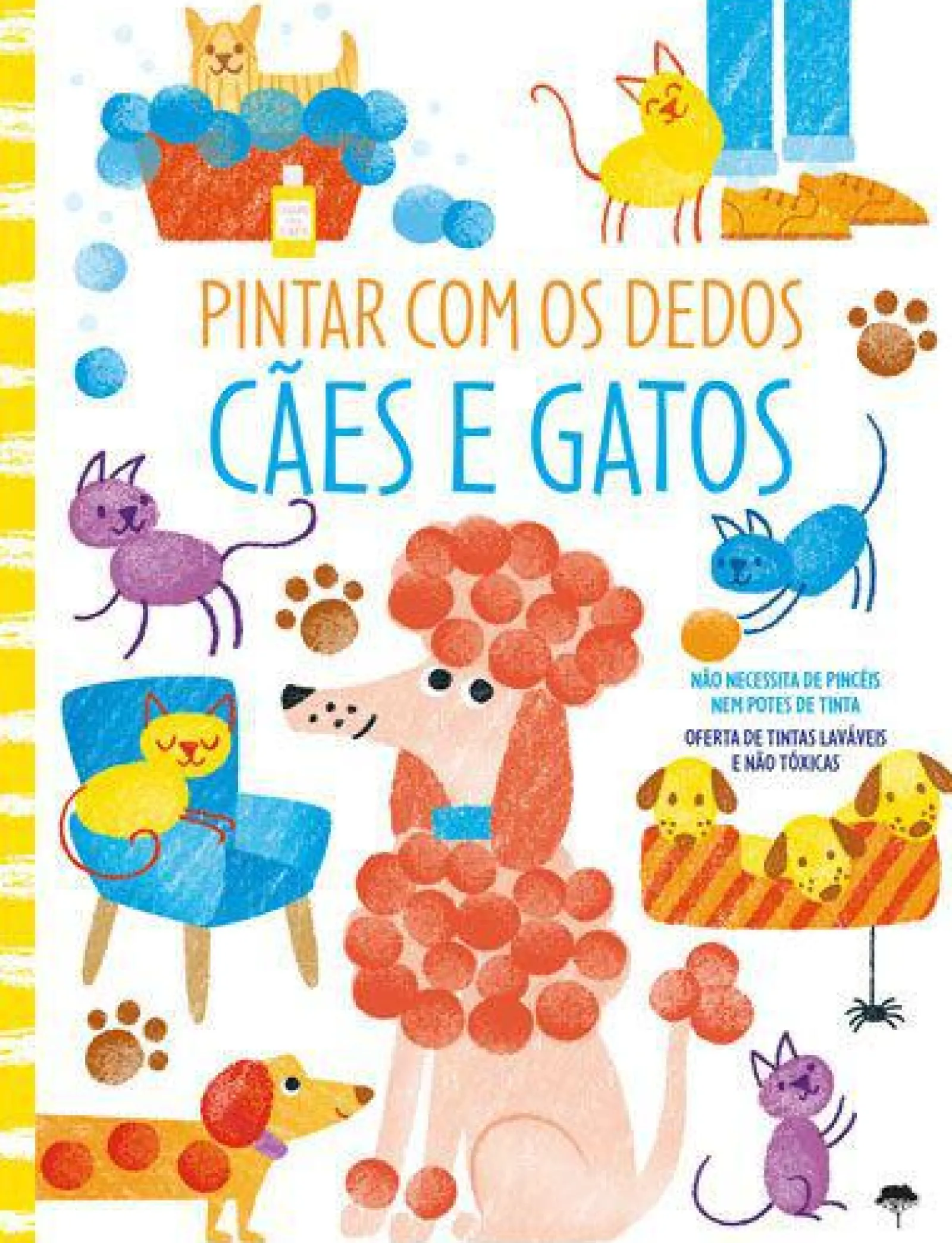 Jacarandá Pintar com os Dedos - Cães e Gatos