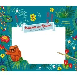 Jacarandá Pinturas para Raspar - Florestas Encantadas de Peggy Nille