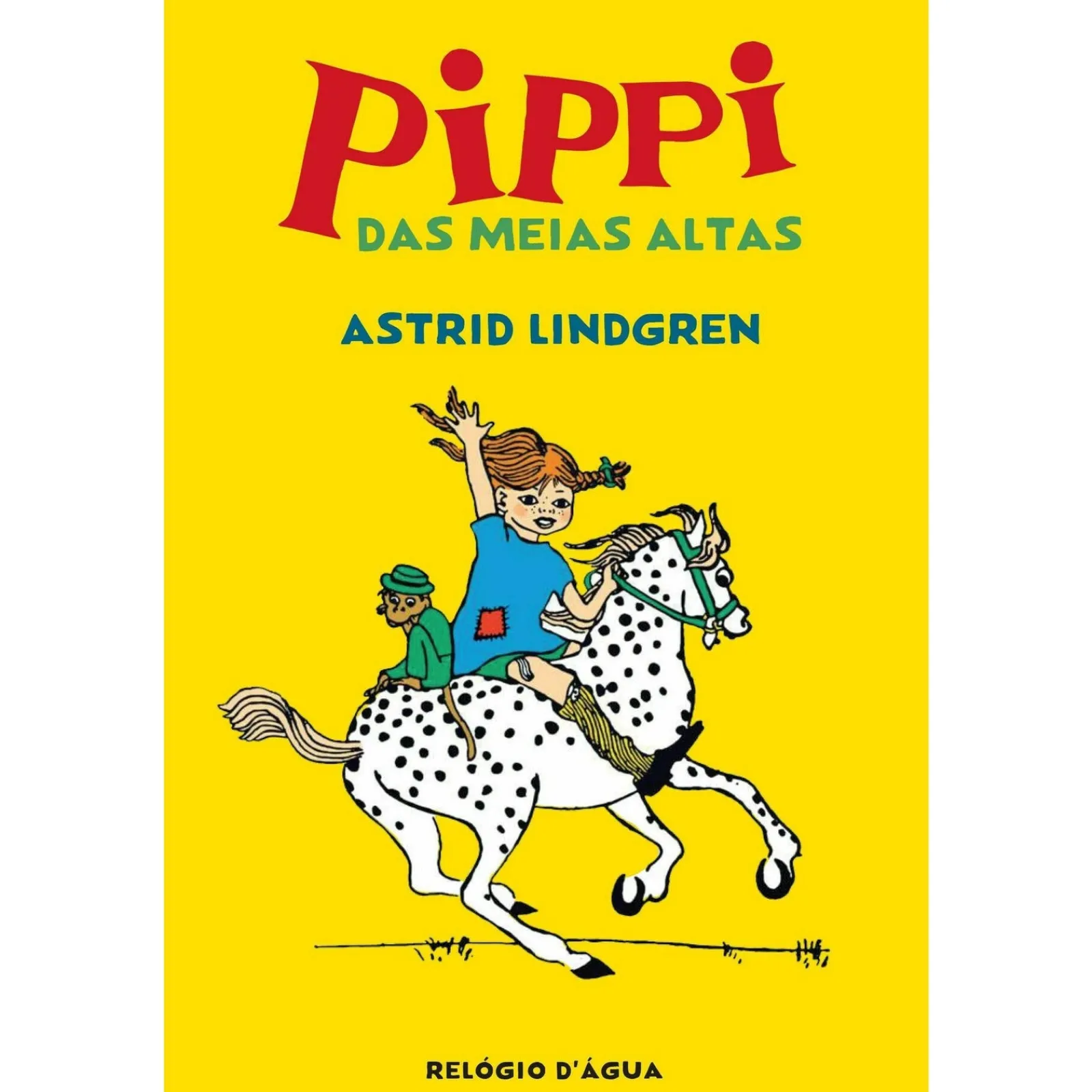 Relógio D'Água Pippi das Meias Altas de Astrid Lindgren