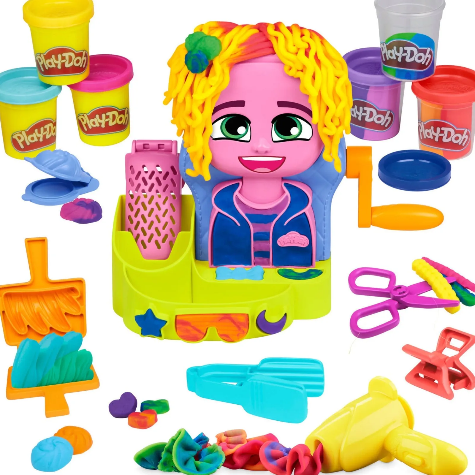 Play-Doh Cabelos Coloridos Com Estilo