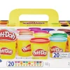 Play-Doh Playdoh Pack Super Cores 20 Potes