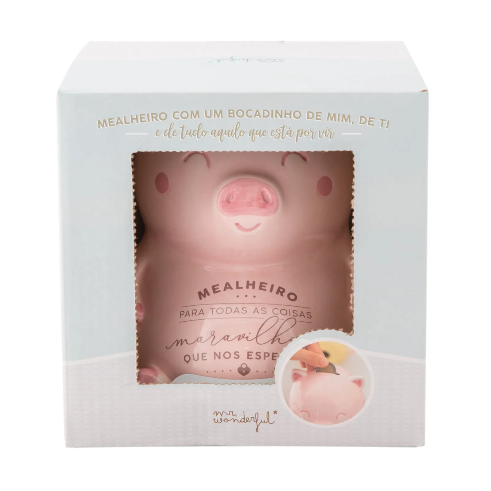 Sale Mr. Wonderful Porquinho Mealheiro Coisas Maravilhosas