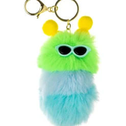 Sem Marca Porta Chaves Peluche Lagarta