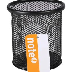 Note! Porta Lápis 9cm Metal Preto