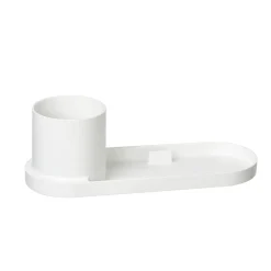 Litem Porta Lápis com suporte Marfim