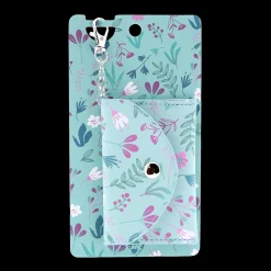 Lovely Story Porta-Chaves Carteira - Mint Bloom