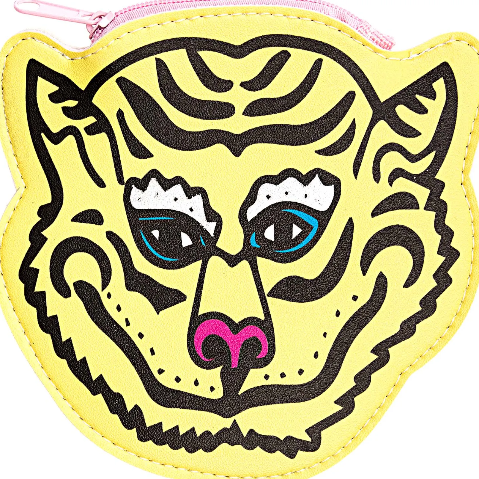 Wonderland Porta-Moedas - Tigre Amarelo