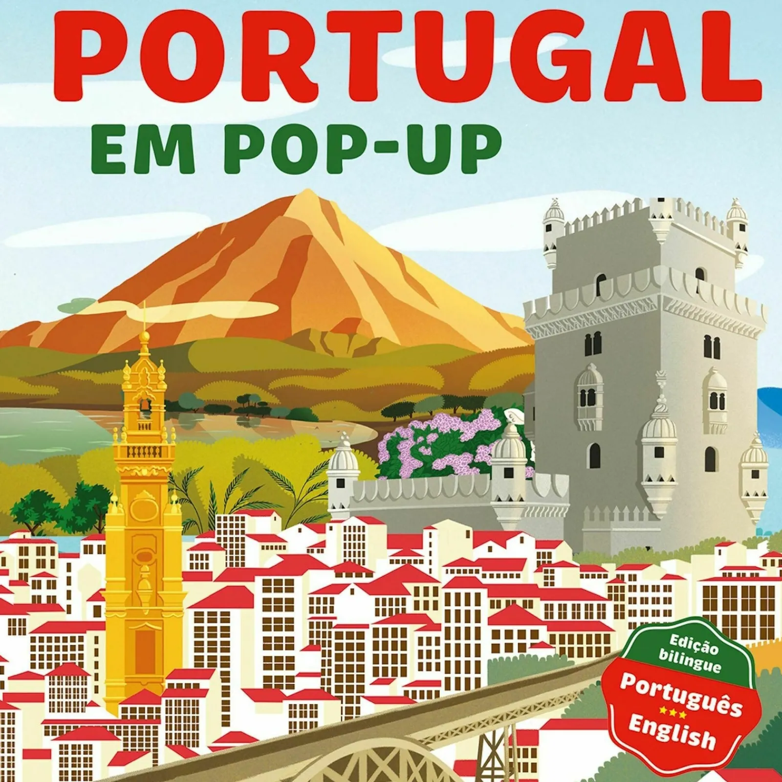 Porto Editora Portugal em Pop-Up - Edição Bilingue (Português/Inglês)