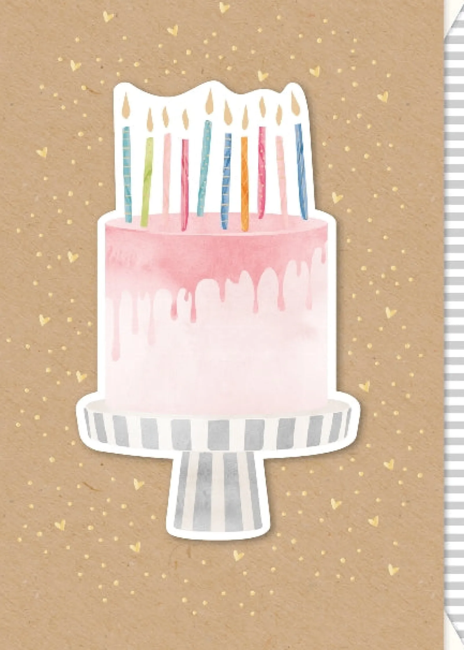 Hot Artebene Postal - Bolo Aniversário 3D