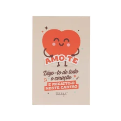 Mr. Wonderful Postal com Gravador de Mensagem - Digo-To De Todo O Coração
