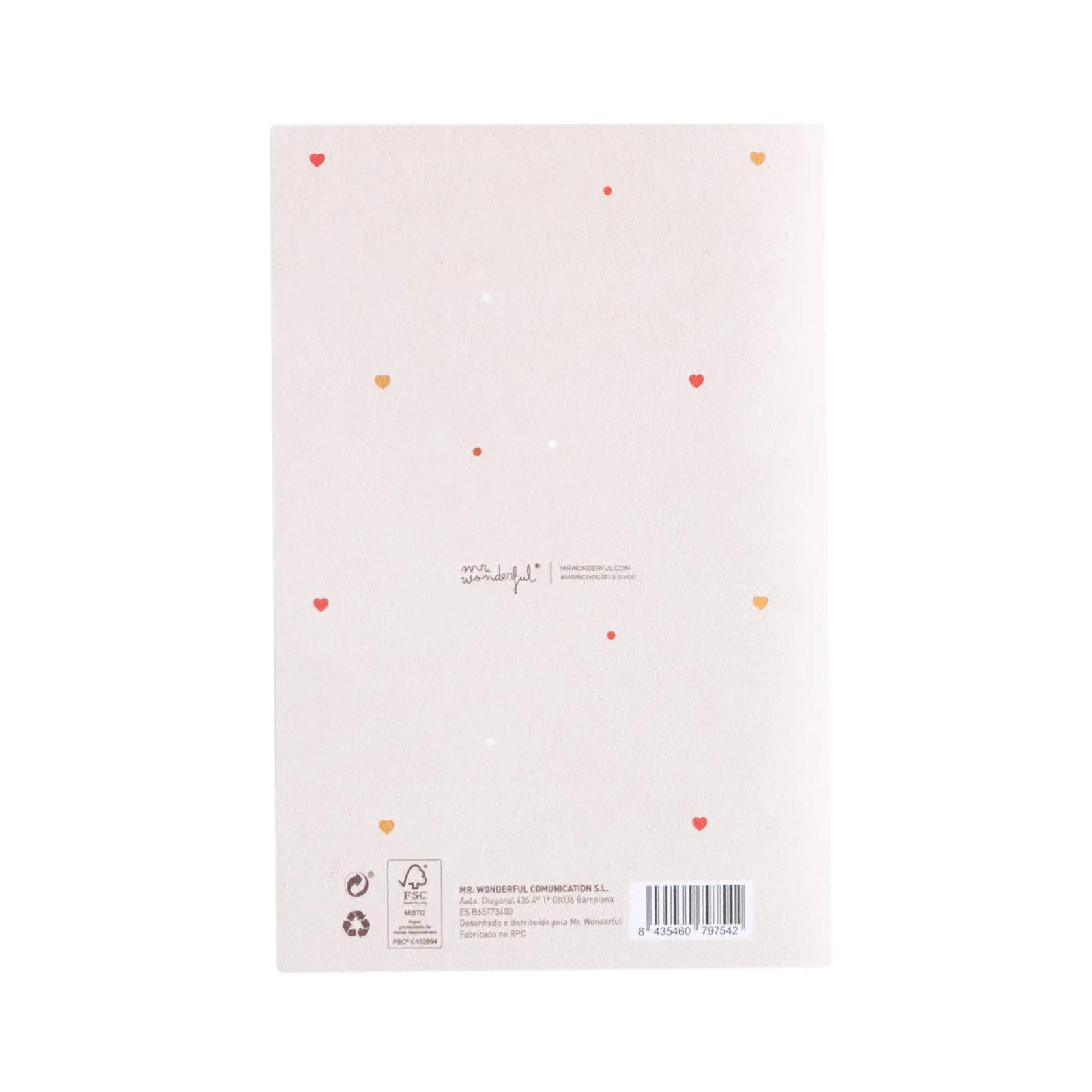 Mr. Wonderful Postal Squishy - Um Grande Chi-Coração Para A Minha Grande Paixão