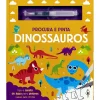 Porto Editora Procura e Pinta Dinossauros - Livro com Caneta de Água