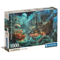 Clementoni Puzzle 1000 Peças High Quality Collection Compact (artigo sortido)