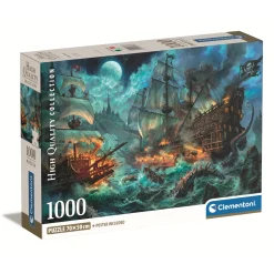 Clementoni Puzzle 1000 Peças High Quality Collection Compact (artigo sortido)