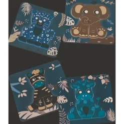 Zoko-Playtogrow Puzzle Animais De Madeira Zoko